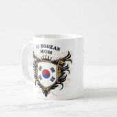 Nummer één Koreaanse moeder Koffiemok (Voorkant links)