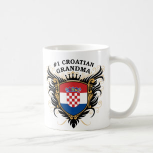 Nummer één Kroatische grootmoeder Koffiemok