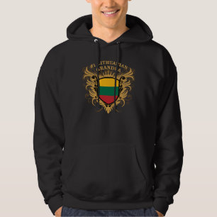 Nummer één Litouwse opa Hoodie