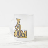 Nummer één mam Moederdag Gifts Matglas Koffiemok (Voorkant links)