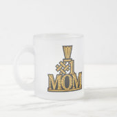 Nummer één mam Moederdag Gifts Matglas Koffiemok (Links)