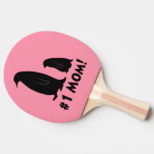 Nummer één mam Ping Pong Ping Pong Paddle Tafeltennisbatje (Zijkant)