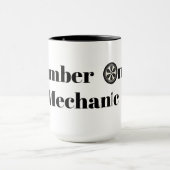 Nummer één mechanische koffie-Mok Mok (Midden)