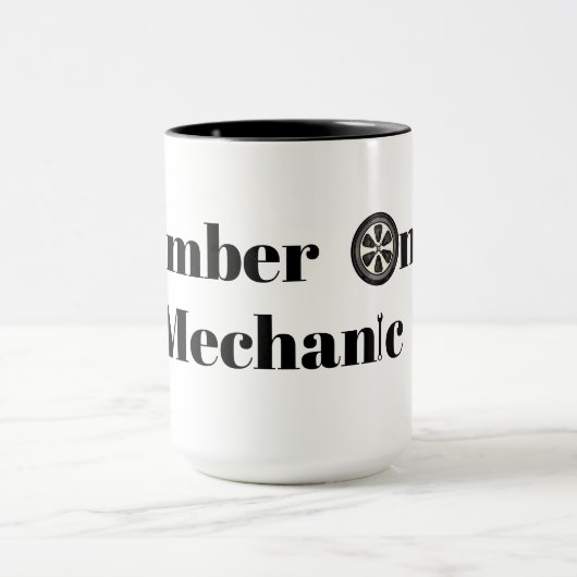 Nummer één mechanische koffie-Mok Mok (Midden)