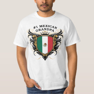 Nummer één Mexicaanse opa T-shirt