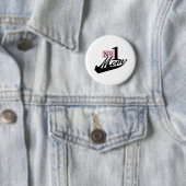 Nummer één moeder ronde button 5,7 cm (In situ)