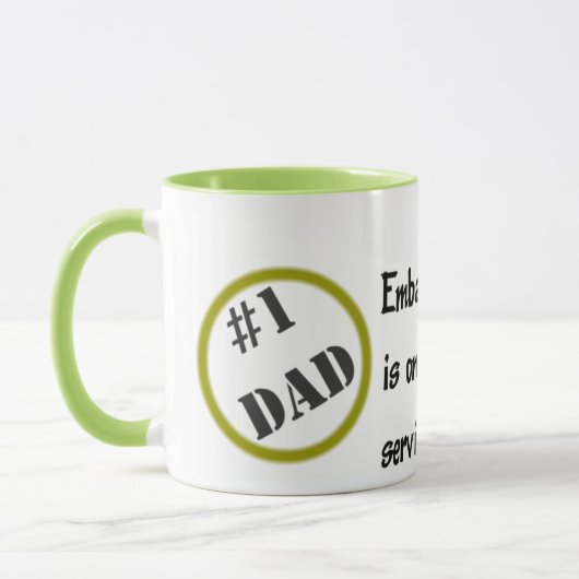 Nummer één Mok vader (Links)