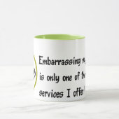 Nummer één Mok vader (Midden)