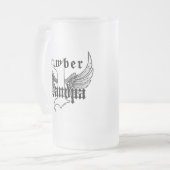 Nummer één Mok van opa-glas (Voorkant links)