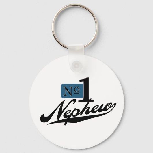 Nummer één Nephew Sleutelhanger (Voorkant)