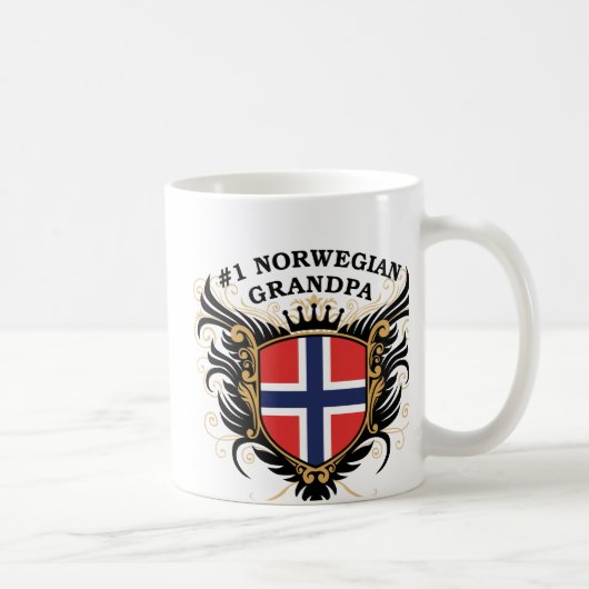 Nummer één Noorse opa Koffiemok (Rechts)