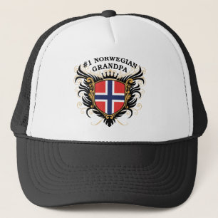 Nummer één Noorse opa Trucker Pet