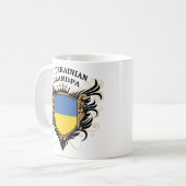 Nummer één Oekraïense opa Koffiemok (Voorkant links)