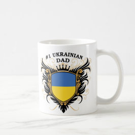 Nummer één Oekraïense vader Koffiemok