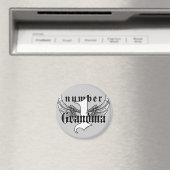 Nummer één oma magneet (Insitu (Vaatwasser))