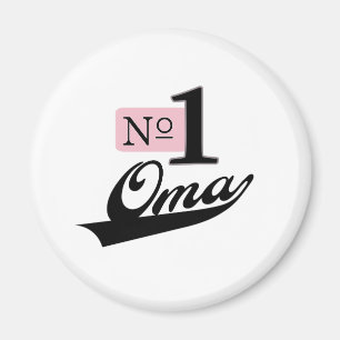 Nummer één Oma Magneet