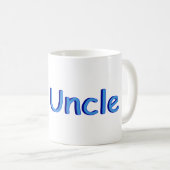 Nummer één oom koffiemok (Voorkant rechts)