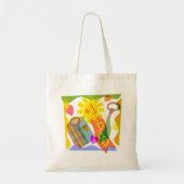 Nummer één pap Canvas tas (Voorkant)