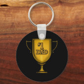 Nummer één pap geeft hem een cadeau sleutelhanger (Voorkant)