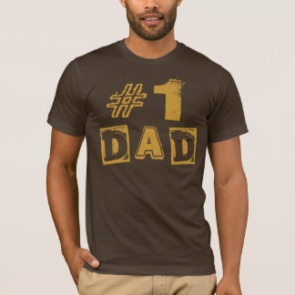 Nummer één pap Grunge Jersey T-Shirt