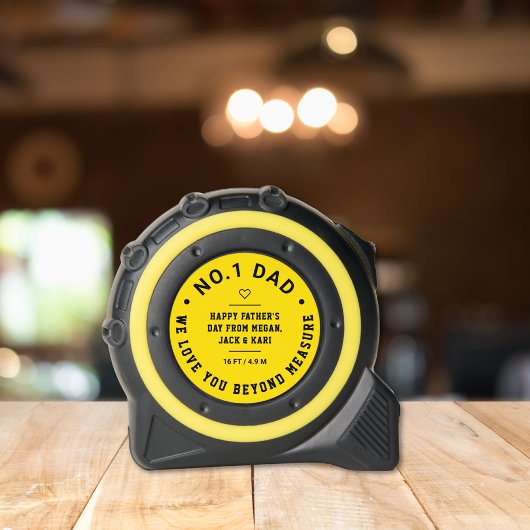 Nummer één, pap, hou onmetelijk van je, Schattige Rolmaat