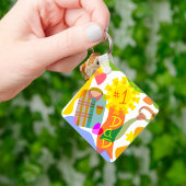 Nummer één pap Sleutelhanger