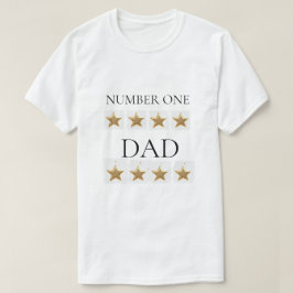 Nummer één pap T-shirt