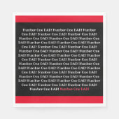 Nummer één papa! Servetten (Voorkant)