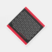 Nummer één papa! Servetten (Hoek)