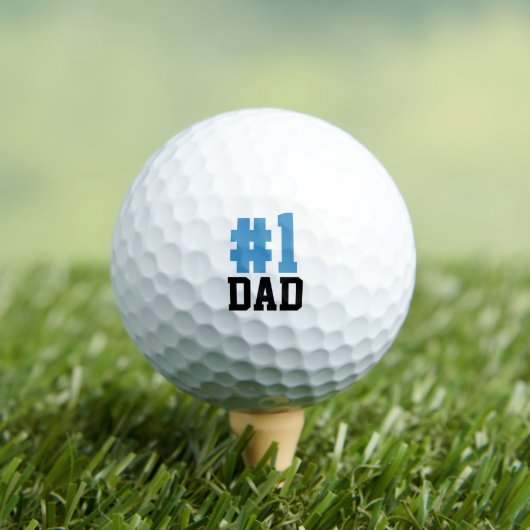 Nummer Een Papa Vaderdag Cadeau Golfballen (Insitu Shirt)