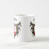 Nummer één Poolse vader Koffiemok (Center)