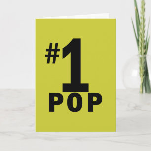 Nummer één Pop producten Kaart
