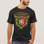 Nummer één Portugese opa T-shirt (Voorkant)