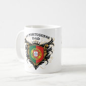 Nummer één Portugese vader Koffiemok (Voorkant links)