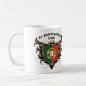 Nummer één Portugese vader Koffiemok (Links)