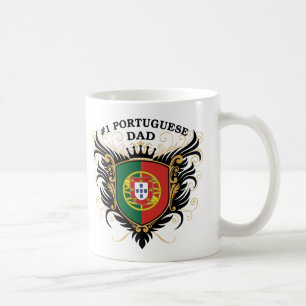 Nummer één Portugese vader Koffiemok
