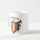 Nummer één Roemeense mam Koffiemok (Voorkant links)