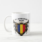 Nummer één Roemeense mam Koffiemok (Links)