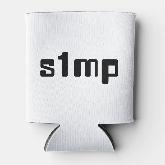 Nummer één Simp Blikjeskoeler (Voorkant)