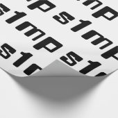 Nummer één Simp Cadeaupapier (Hoek)