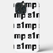Nummer één Simp Case-Mate iPhone Case (Achterkant)