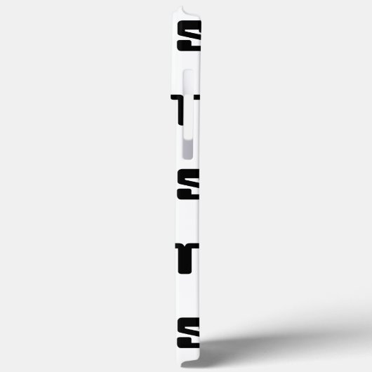 Nummer één Simp Case-Mate iPhone Case (Achterkant / Links)