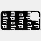 Nummer één Simp Hoesje-Mate iPhone Case (Achterkant (horizontaal))