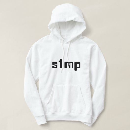 Nummer één Simp Hoodie (Design voorkant)