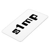 Nummer één Simp Magneet (Linkerzijde)