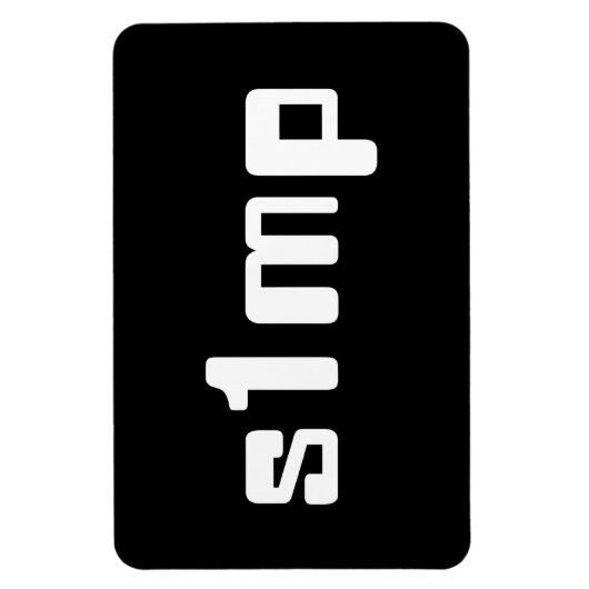 Nummer één Simp Magneet (Verticaal)