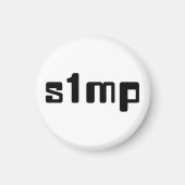 Nummer één Simp Magneet (Voorkant)