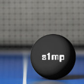 Nummer één Simp Ping Pong Ball (Net)