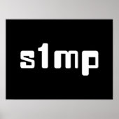 Nummer één Simp-Poster Poster (Voorkant)