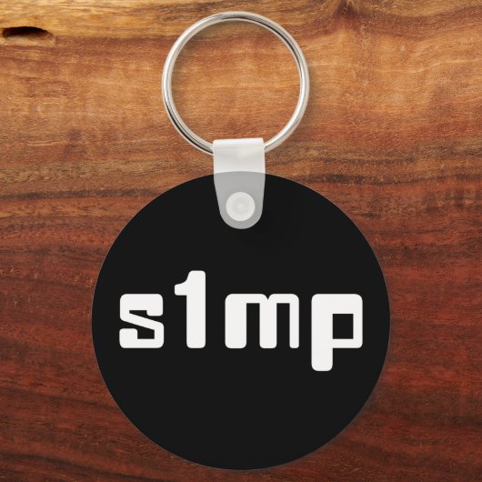 Nummer één Simp-Sleutelhanger Sleutelhanger (Voorkant)